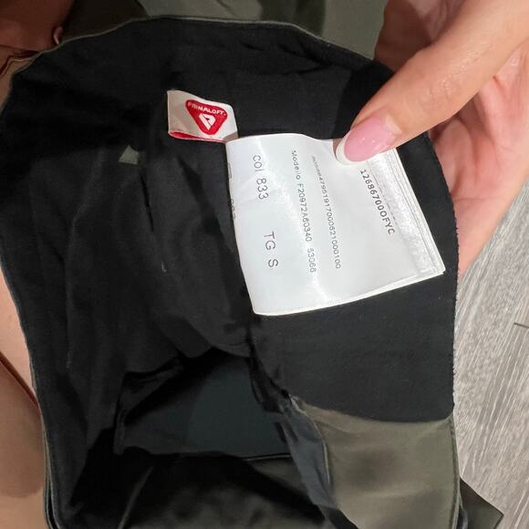 Moncler Green Grenoble Snow Weatherproof Pants Small - Picture 9 of 15